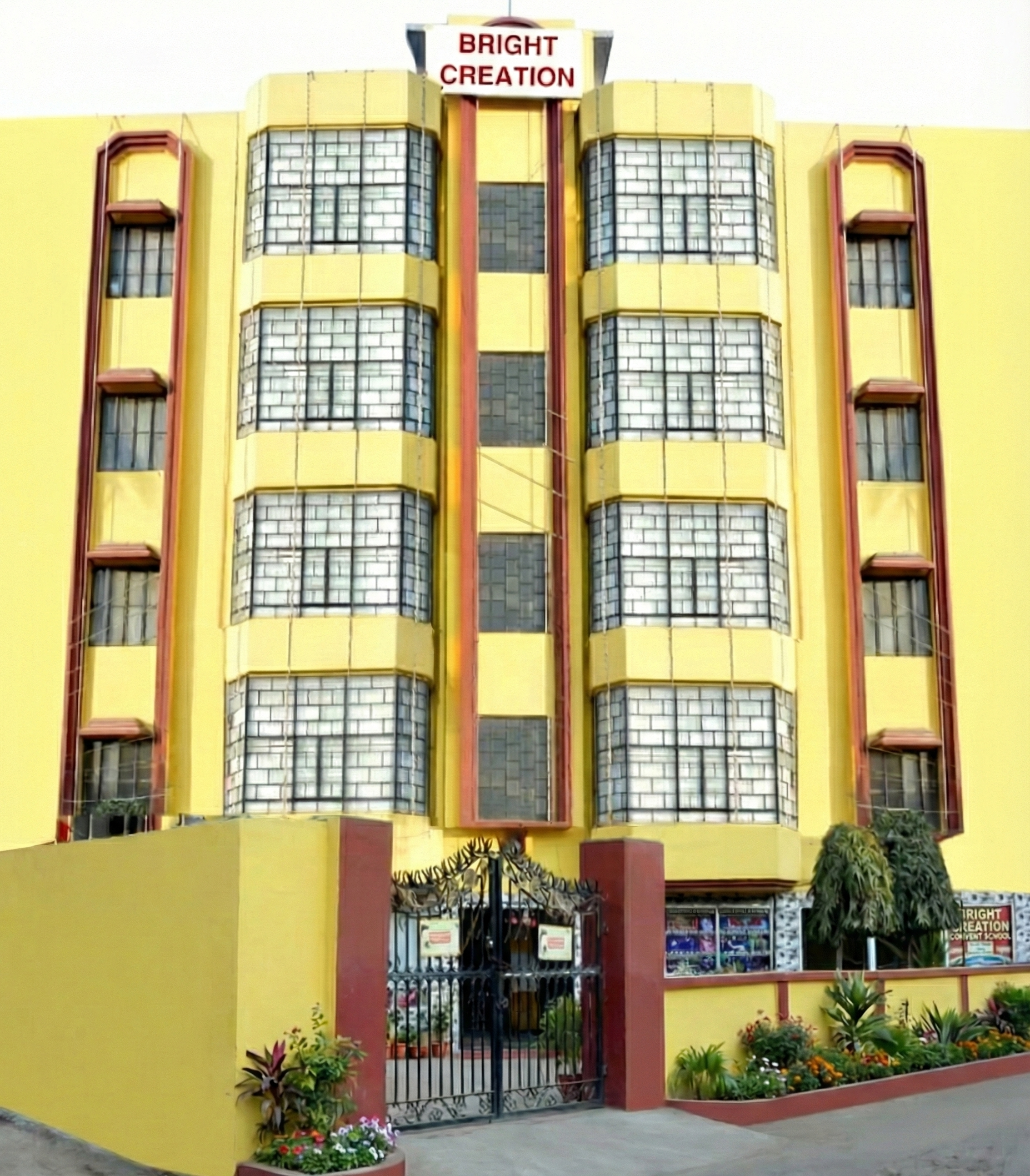 Building Facade of Bright Creation